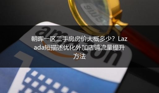 朝晖一区二手房房价大概多少？Lazada短描述优化外加店铺流量提升方法 
