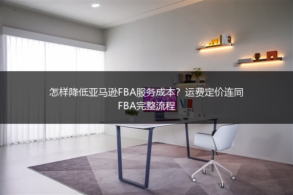 怎样降低亚马逊FBA服务成本?运费定价连同FBA完整流程
