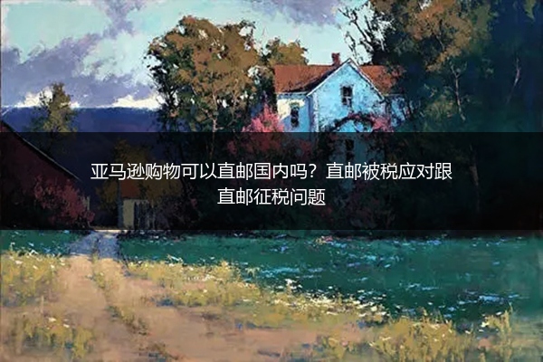 亚马逊购物可以直邮国内吗?直邮被税应对跟直邮征税问题