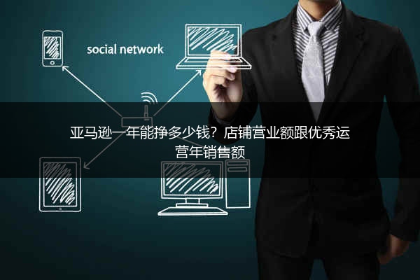 亚马逊一年能挣多少钱？店铺营业额跟优秀运营年销售额