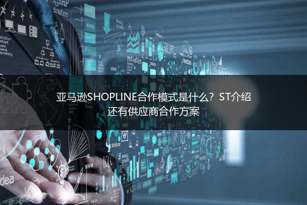 亚马逊SHOPLINE合作模式是什么?ST介绍还有供应商合作方案