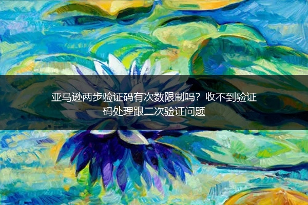 亚马逊两步验证码有次数限制吗?收不到验证码处理跟二次验证问题